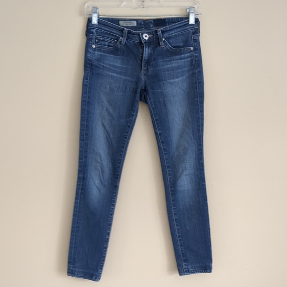 24R Ag Adriano Goldschmied The Legging Super Skinny Denim Blue Jeans 24